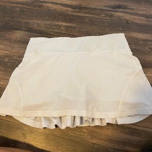 White lululemon skirt